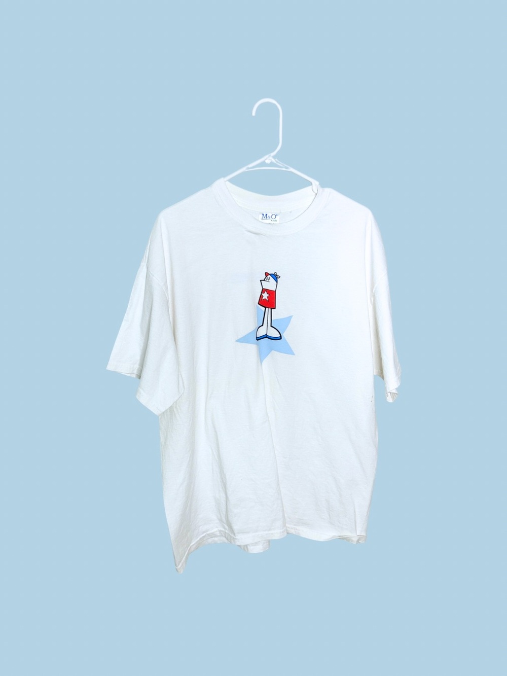Vintage Y2K Home Star Runner tee M&O knits tag collectible